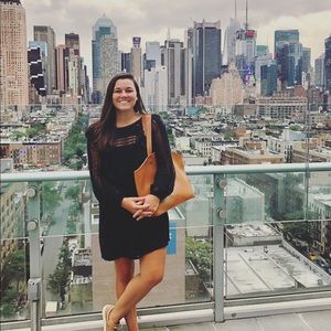 Sezane Knit Long Sleeve Dress, 40/10